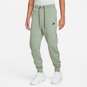 Men's Nike Tech Mica Green Joggers Sweatpants - Slim Taper Fit XL - New